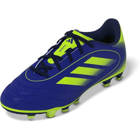 Unisex Child Blue Green Comfortable Goletto Ix Firm Multi Ground Lace Up Sneaker - Picture 1 of 7